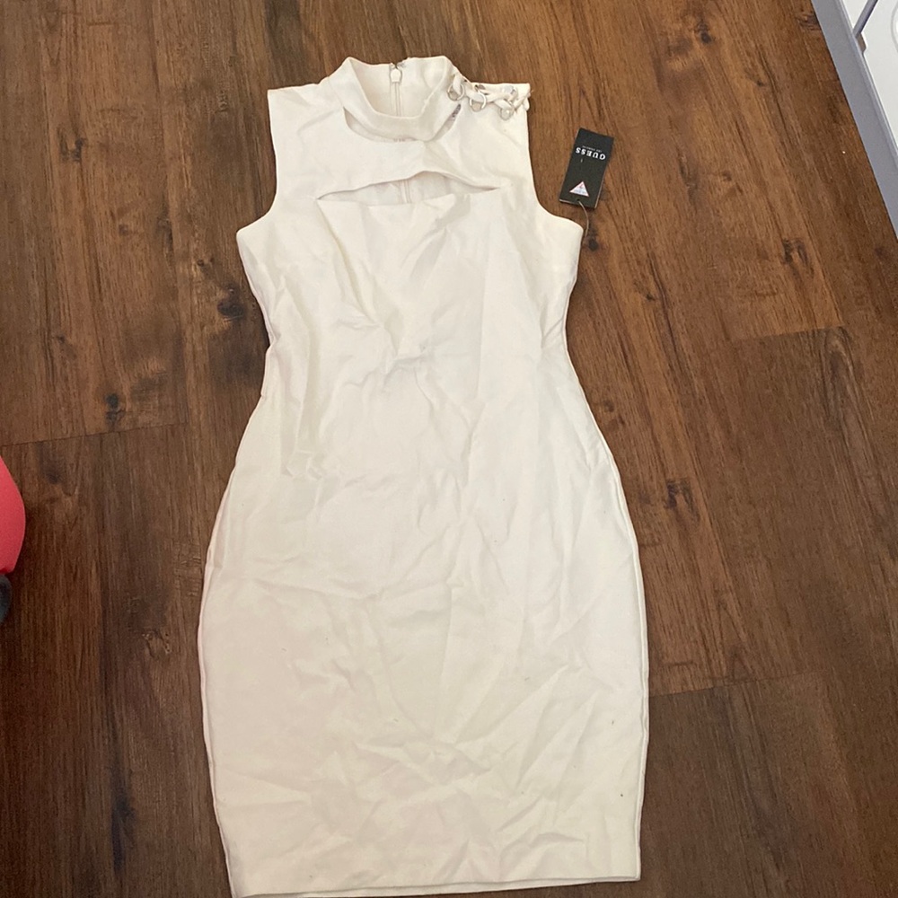 NWT Cream white Guess dress